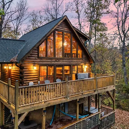 Deja View Serene Mountain Cabin For A Family Get-Away With A Hot Tub Sauna Fire Pit That Is Pet Friendly